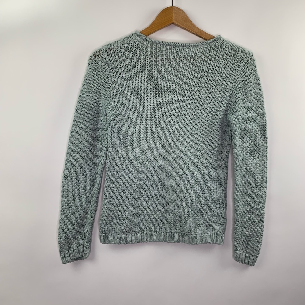 Gap knit sweater womens size small mist blue - Picture 2 of 5